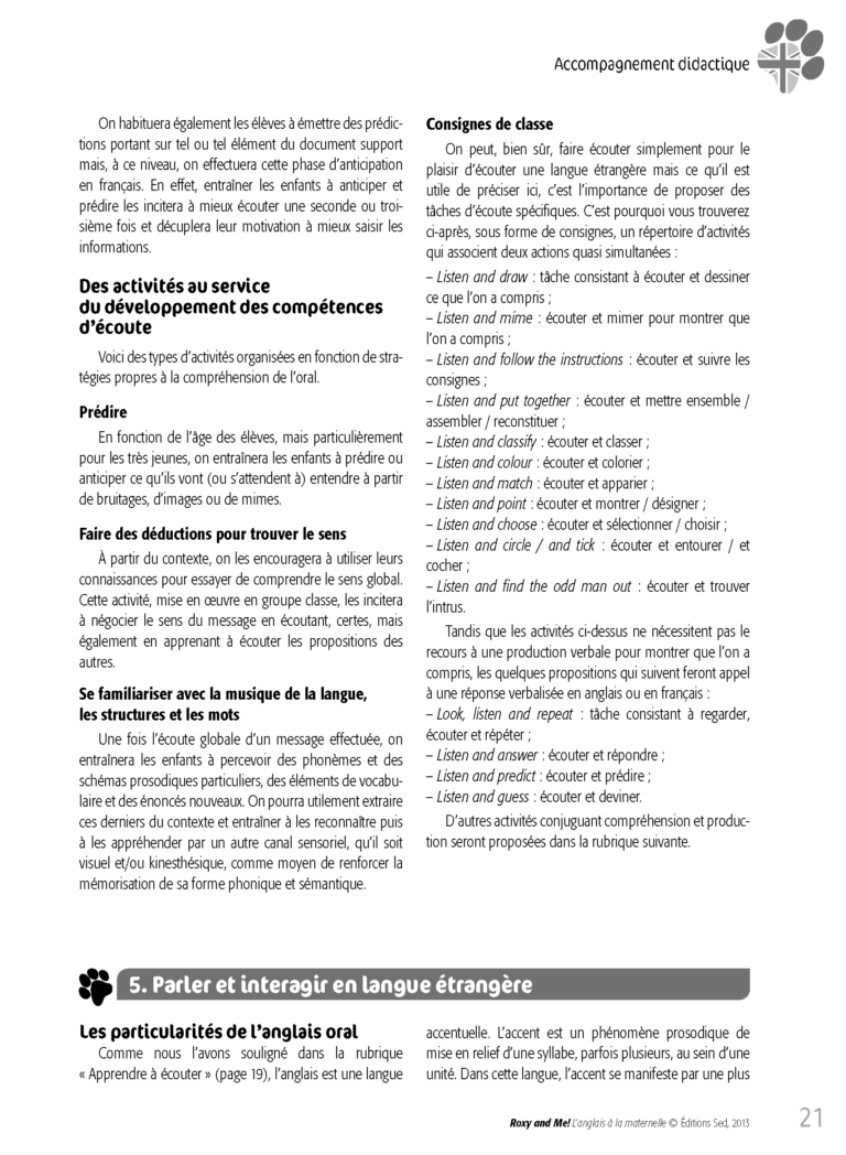 Aperçu : ROXY AND ME ! – La mallette complète – Cycle 1