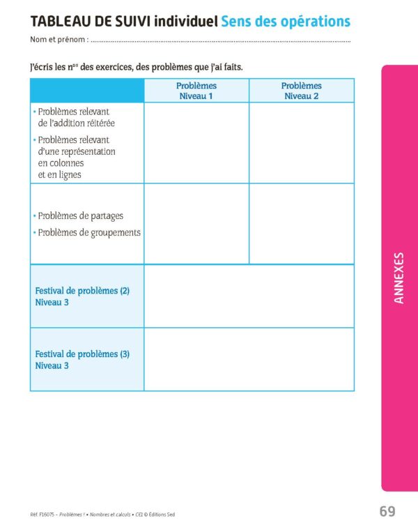 Problèmes ! Nombres et calculs - CE1 - Fichier ressources_Page_12