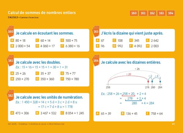 Problèmes ! Nombres et calculs - CM1 - Calculs_Page_1