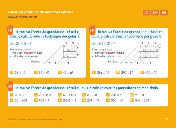 Problèmes ! Nombres et calculs - CM1 - Calculs_Page_2