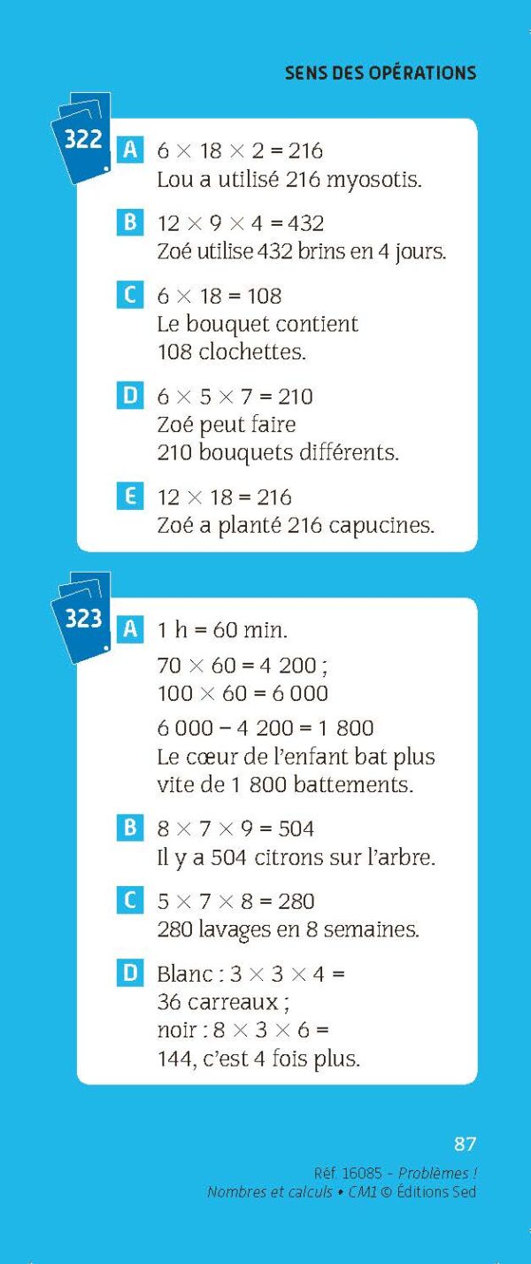 Problèmes ! Nombres et calculs - CM1 - Corrigés_Page_7