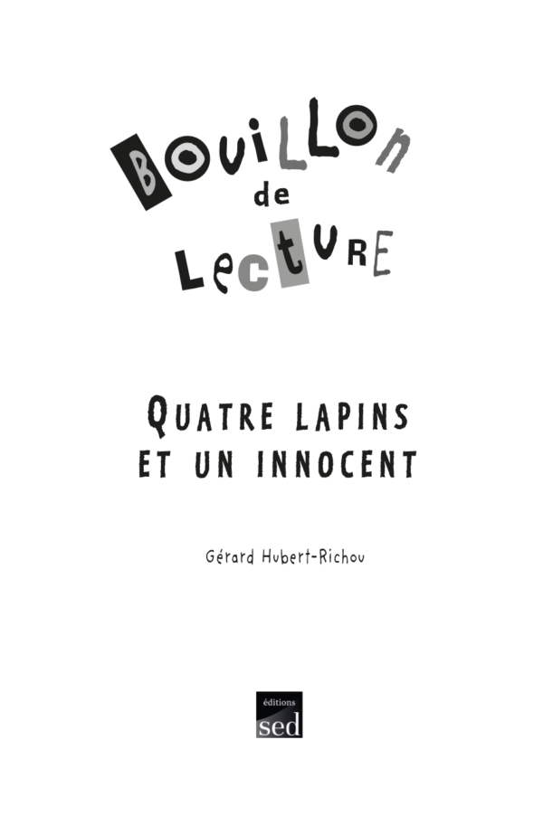 Quatre lapins et un innocent - FR - Page 1