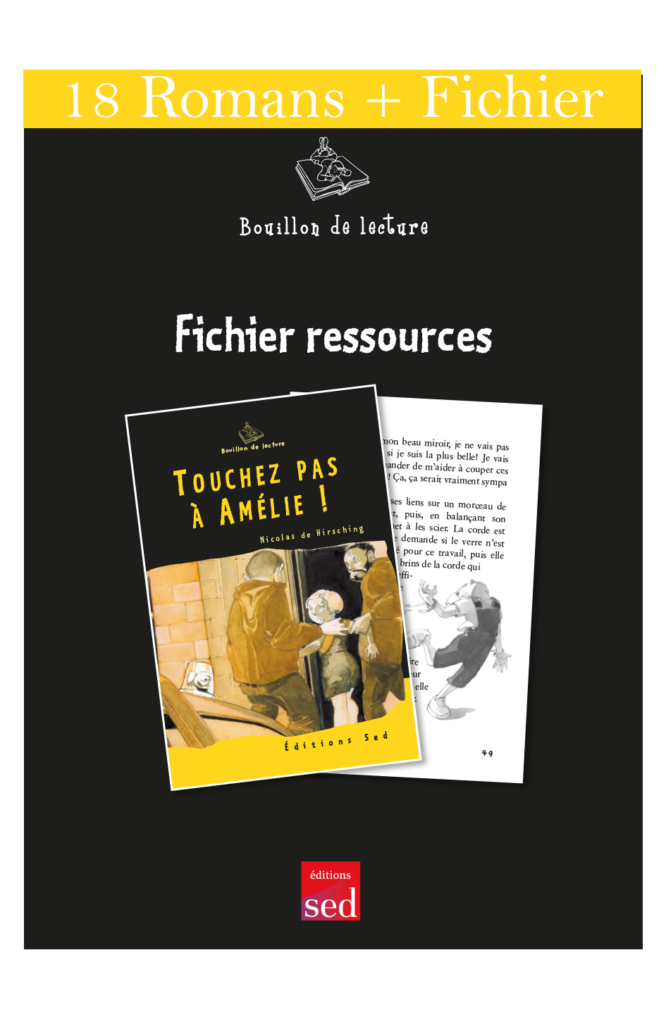 BDL - Touchez pas à Amélie - 18 livres + fichier