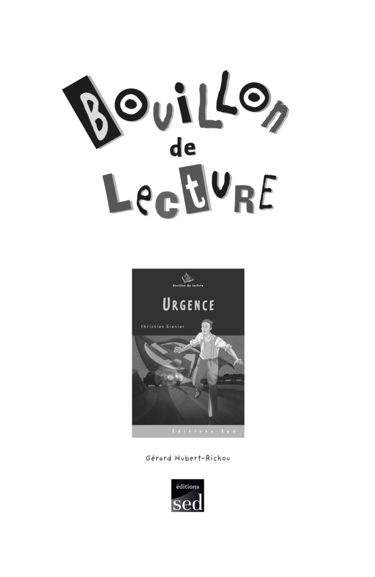 Aperçu : BDL – Urgence – 24 livres + fichier
