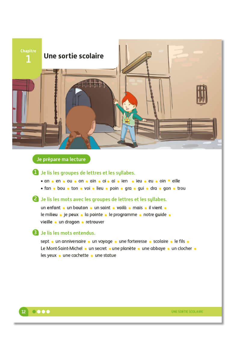 Aperçu : Manuel de l'élève – CE1 – Programmes 2025