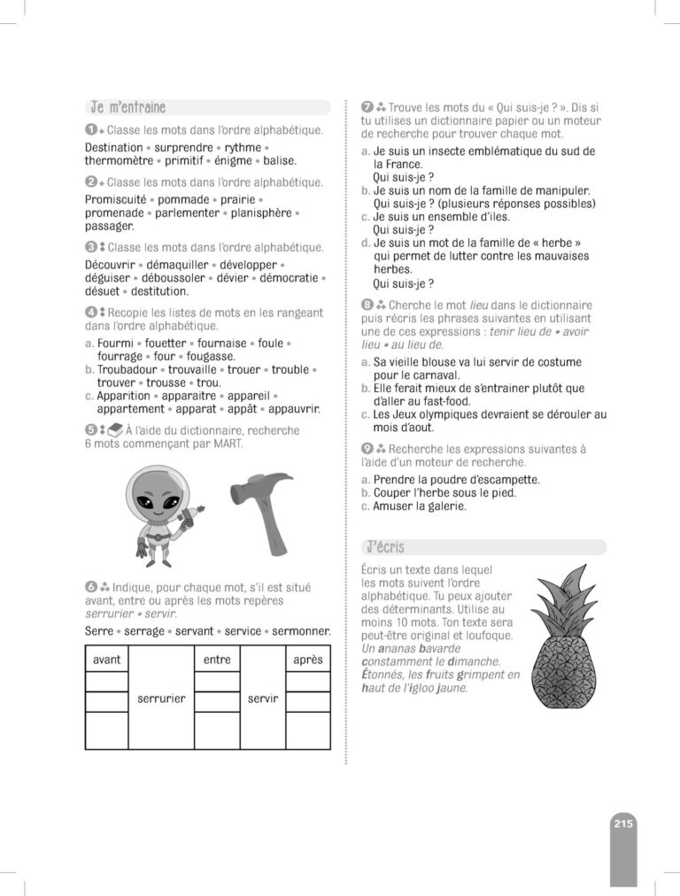 Aperçu : Classeur – CM2