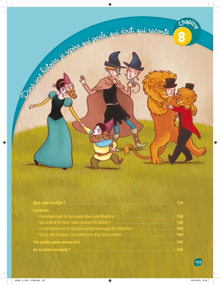 Aperçu : INTERLIGNES LECTURE – Manuel de l'élève – CM1