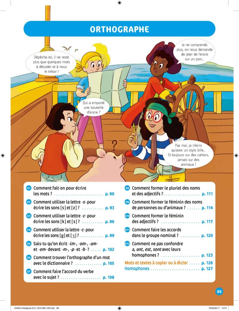 Aperçu : INTERLIGNES EDL – Manuel de l'élève – CE2 – Anciens programmes