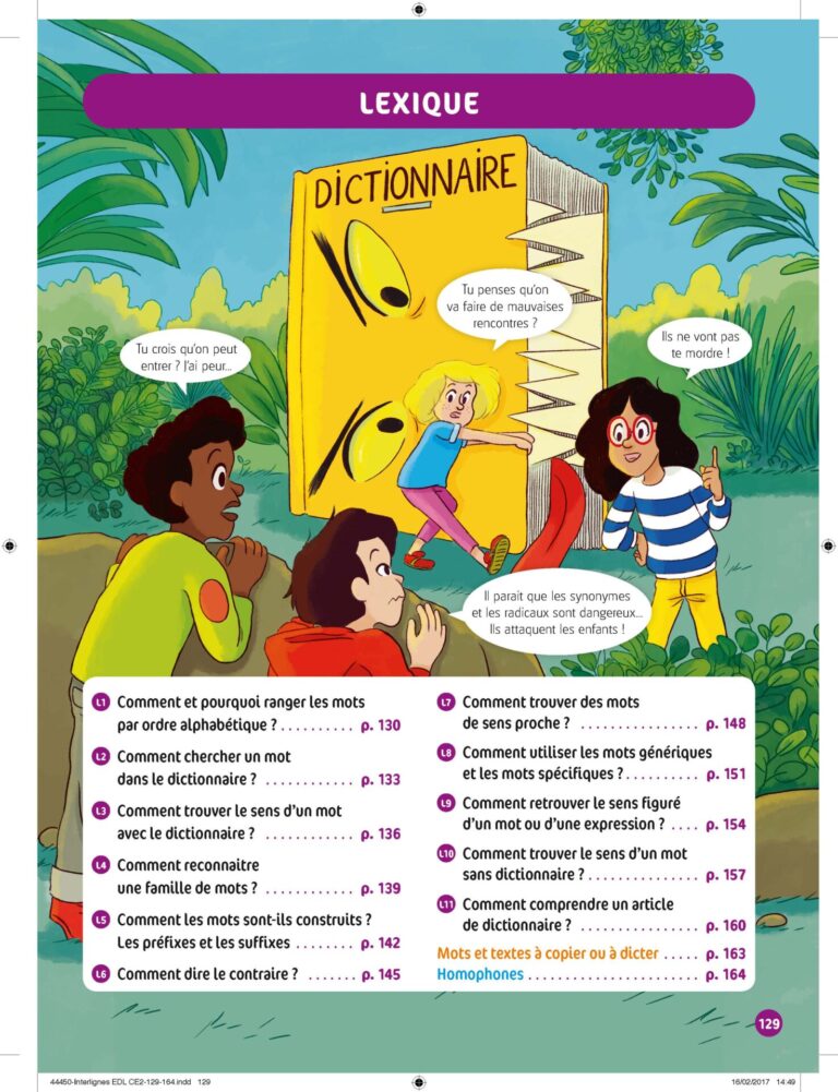 Aperçu : INTERLIGNES EDL – Manuel de l'élève – CE2 – Anciens programmes