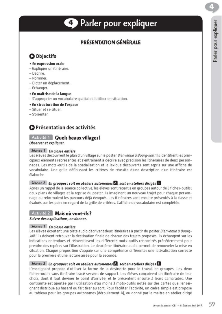 Aperçu : CE1
