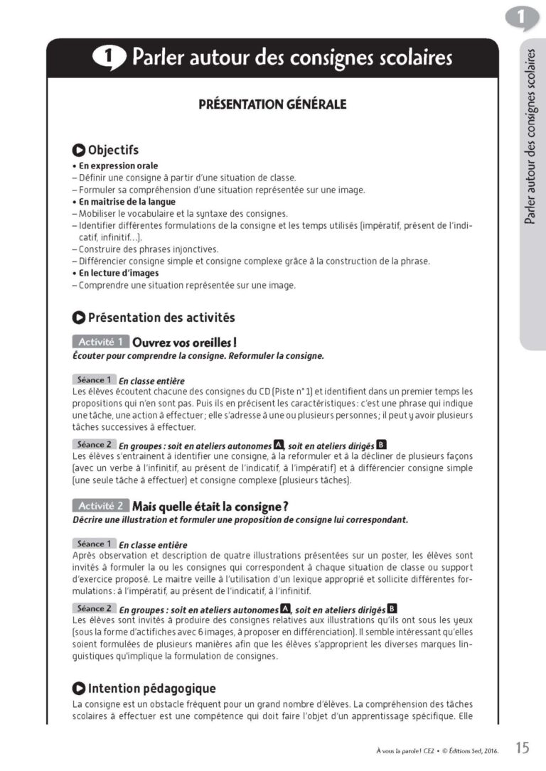Aperçu : CE2