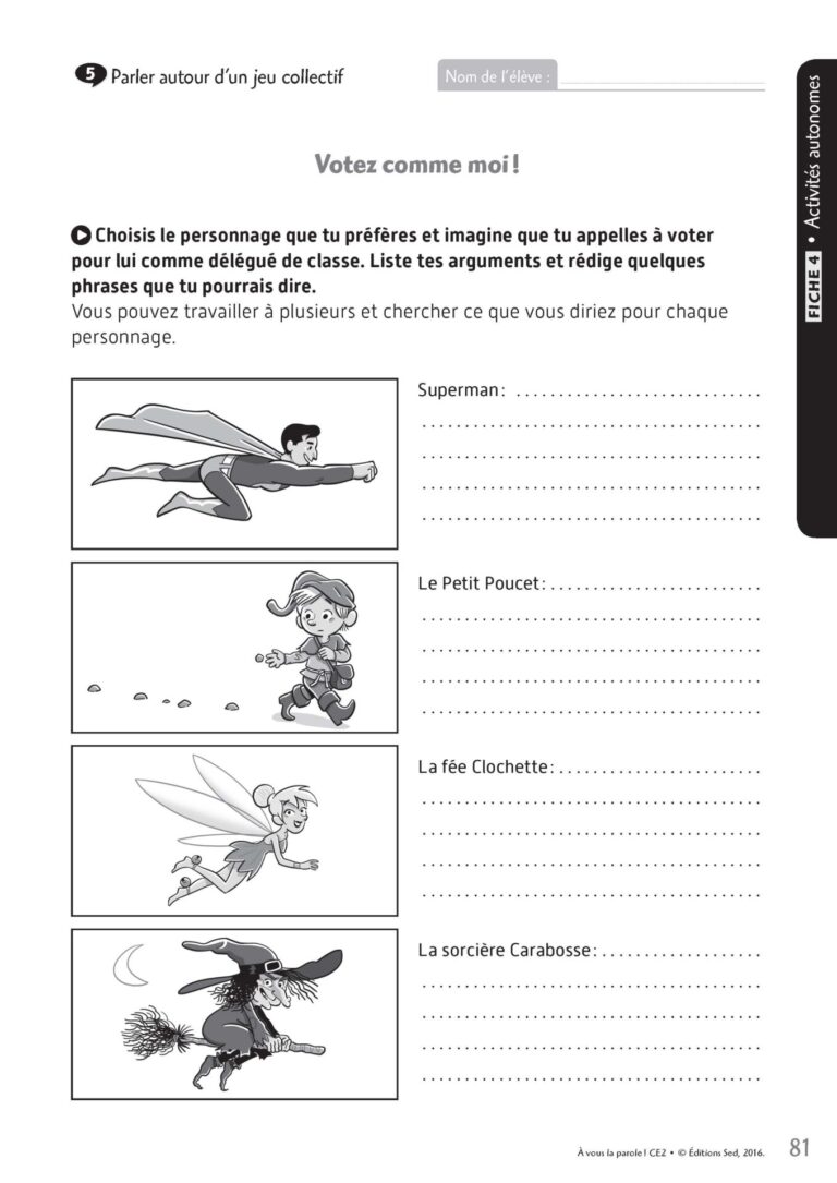 Aperçu : CE2