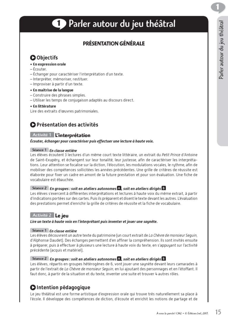 Aperçu : CM2