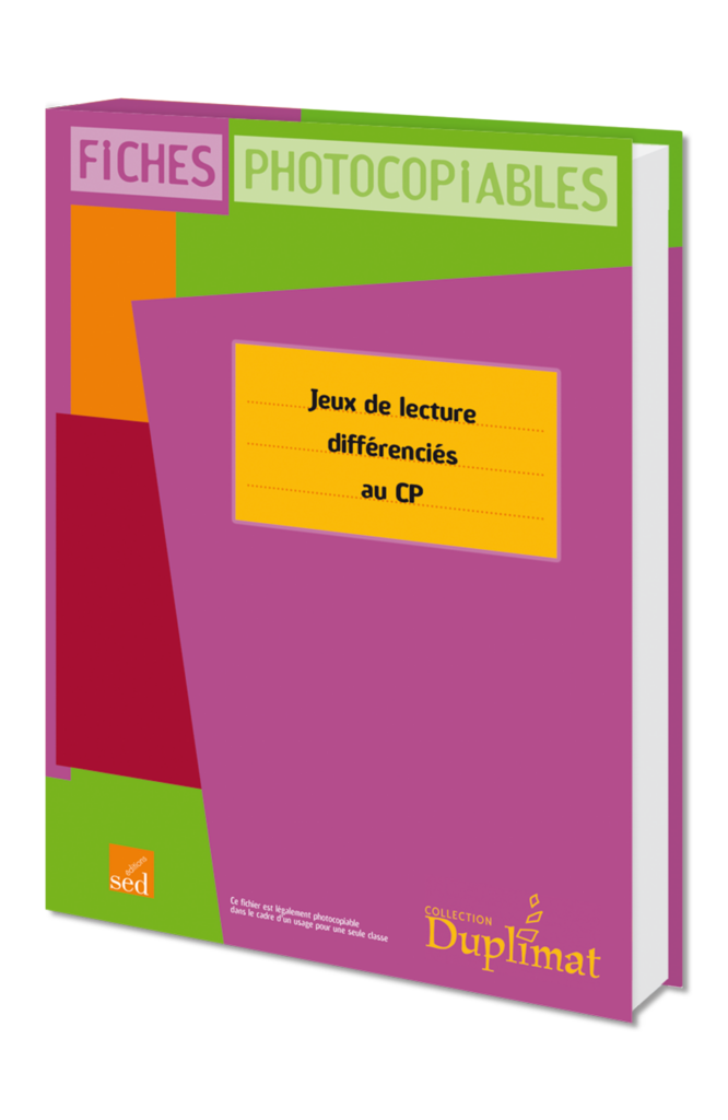 DUPLIMAT - Jeux de lecture différenciés - CP