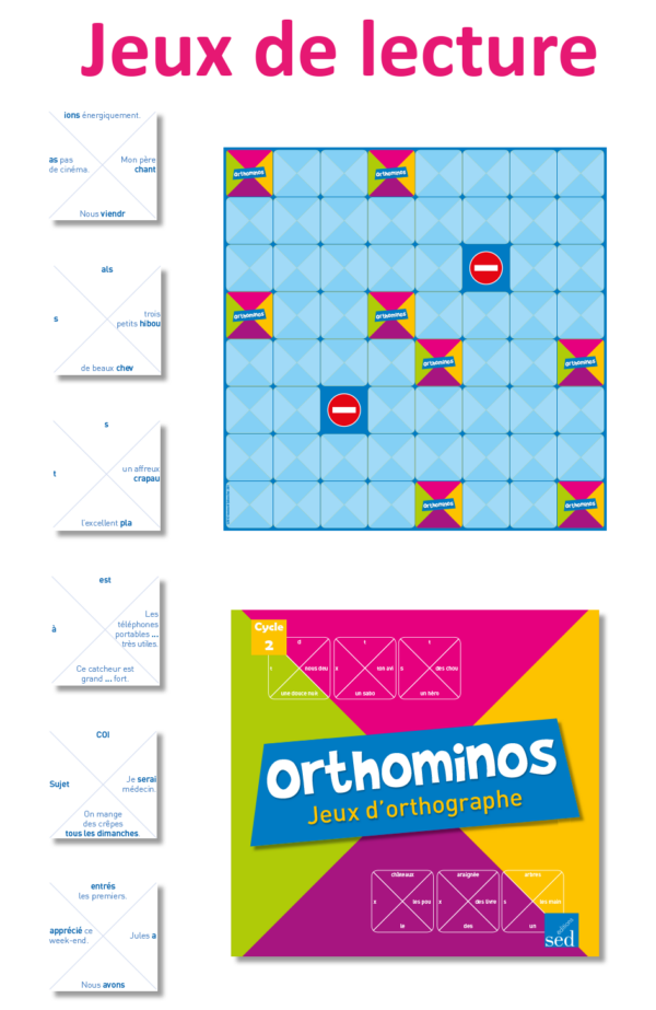 Image Jeux de lecture - Orthominos - 52645