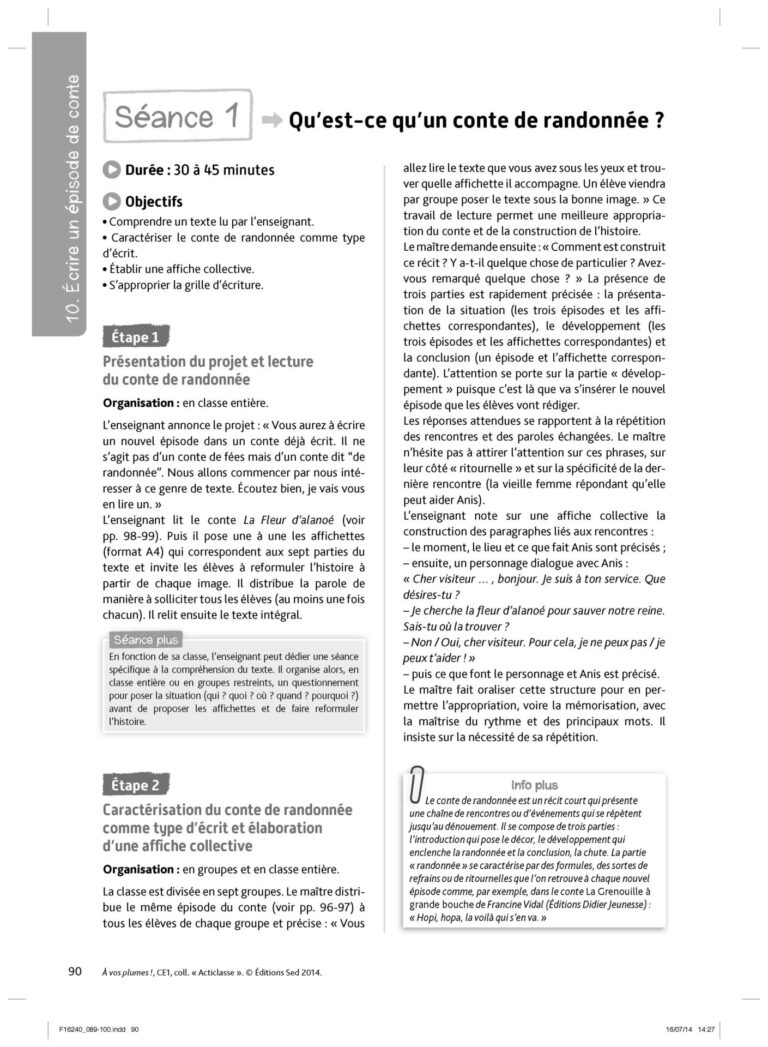 Aperçu : A VOS PLUMES ! – CE1
