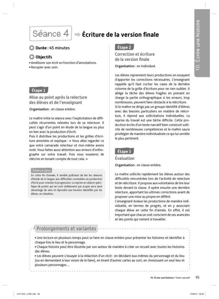 Aperçu : A VOS PLUMES ! – CE2