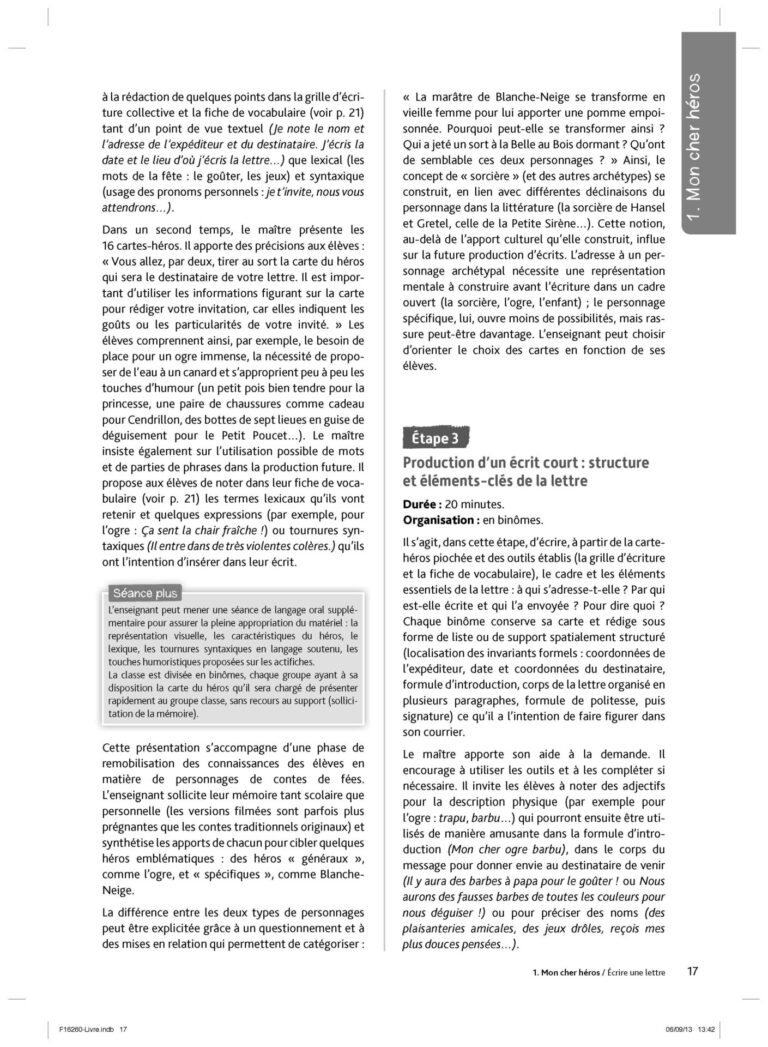Aperçu : A VOS PLUMES ! – CM1