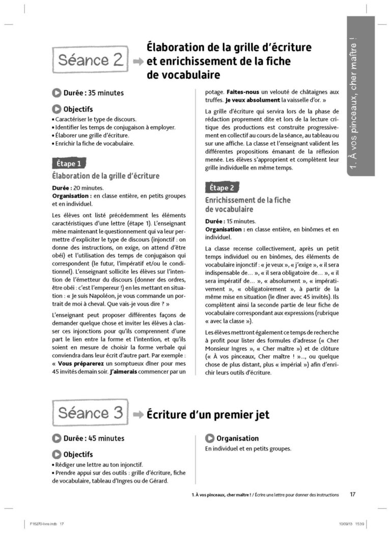 Aperçu : A VOS PLUMES ! – CM2