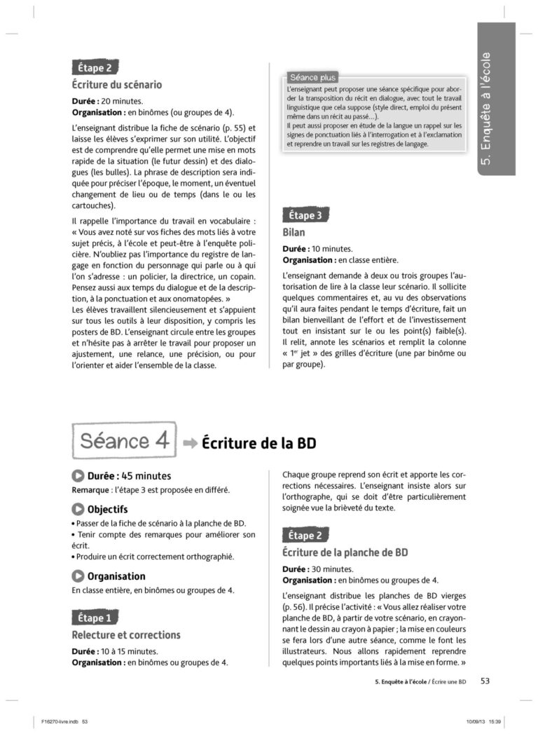 Aperçu : A VOS PLUMES ! – CM2