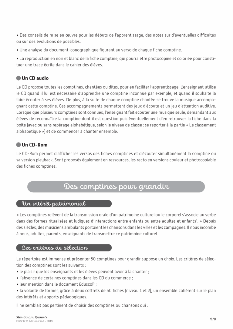 Aperçu : Niveau 2 – le coffret complet – Cycle 1