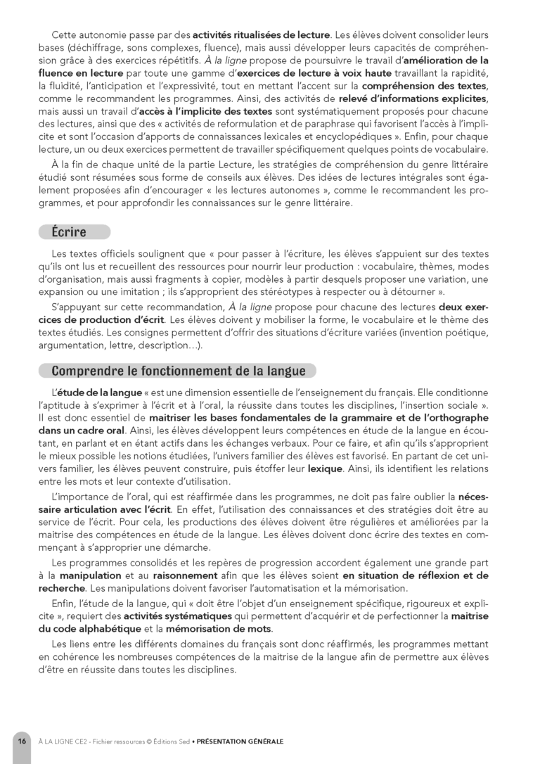 Aperçu : Classeur – CE2
