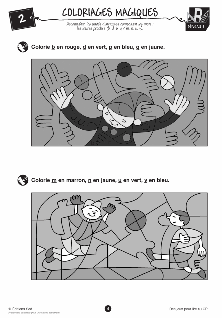 Aperçu : Des jeux pour lire – CP