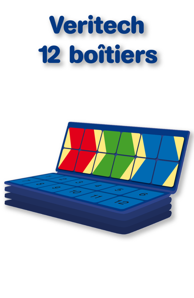 VERITECH - 12 boitiers