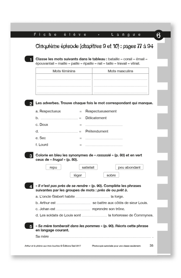 14055 - Arthur et le phénix aux trois louches - FR - Page 6