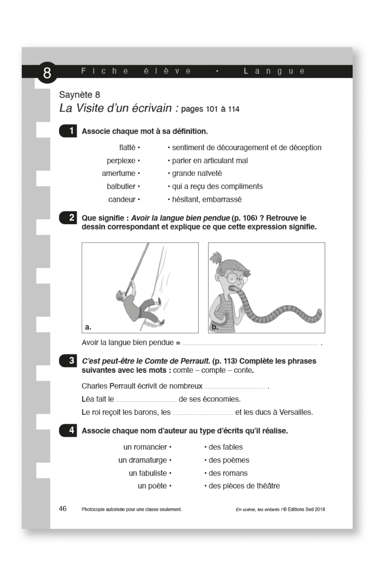 Aperçu : PL – En scène, les enfants ! – 30 romans + fichier