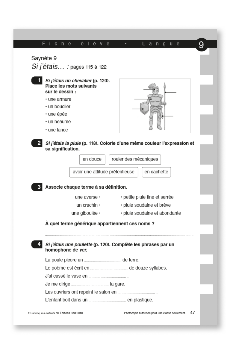 Aperçu : PL – En scène, les enfants ! – 30 romans + fichier