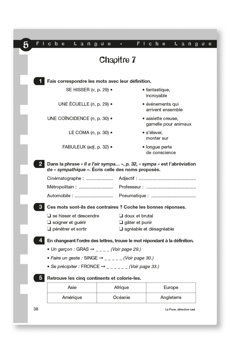 Aperçu : PL – La puce, détective rusé – 18 romans + fichier