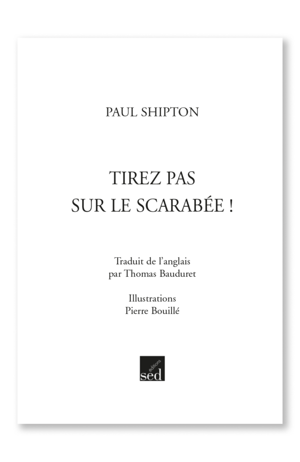 14092 - Tirez pas sur le scarabée - Page 1