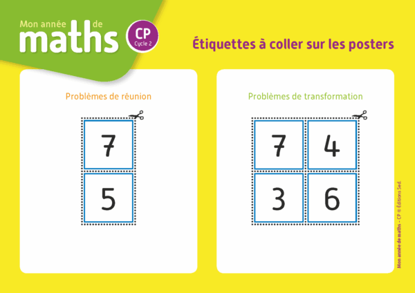 20000 - Étiquettes Chiffres Posters