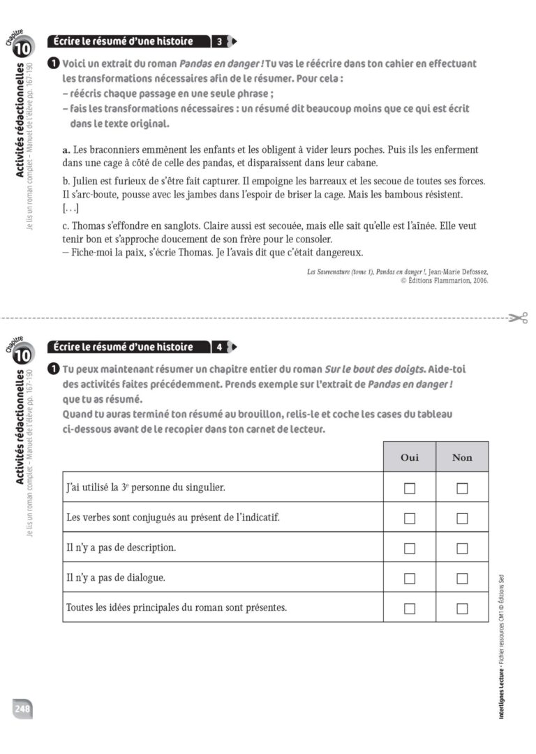 Aperçu : INTERLIGNES LECTURE – Fichier ressources + numérique – CM1