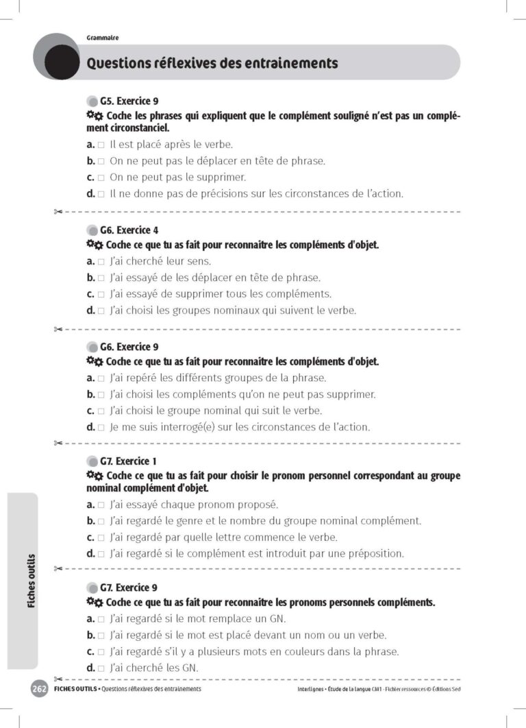 Aperçu : INTERLIGNES EDL – Fichier ressources + numérique – CM1 – Anciens prog.