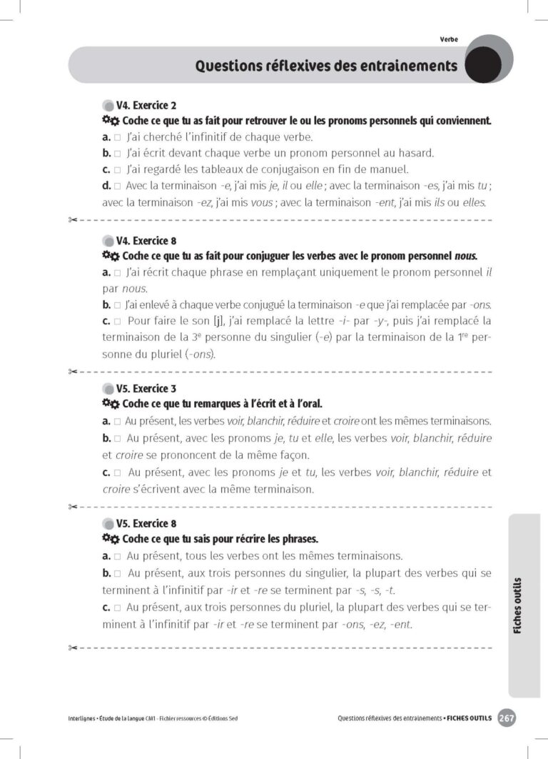 Aperçu : INTERLIGNES EDL – Fichier ressources + numérique – CM1 – Anciens prog.