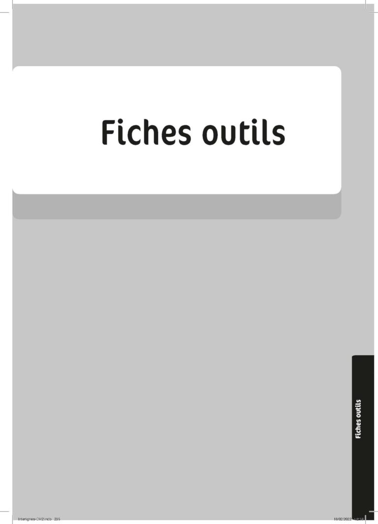 Aperçu : INTERLIGNES EDL – Fichier ressources + numérique – CM2 – Anciens prog.