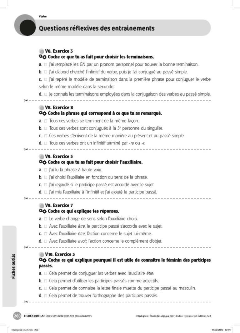 Aperçu : INTERLIGNES EDL – Fichier ressources + numérique – CM2 – Anciens prog.