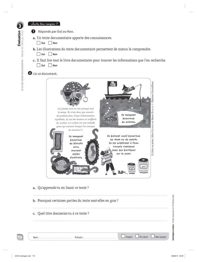 Aperçu : INTERLIGNES LECTURE – Fichier ressources + numérique – CE1