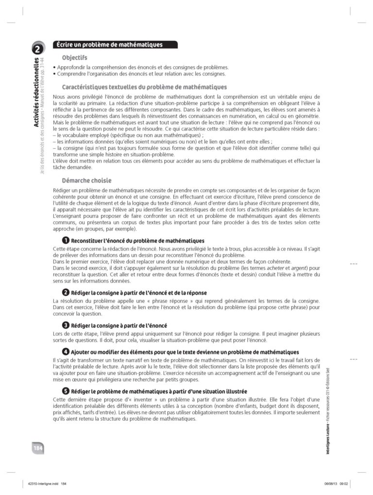 Aperçu : INTERLIGNES LECTURE – Fichier ressources + numérique – CE1
