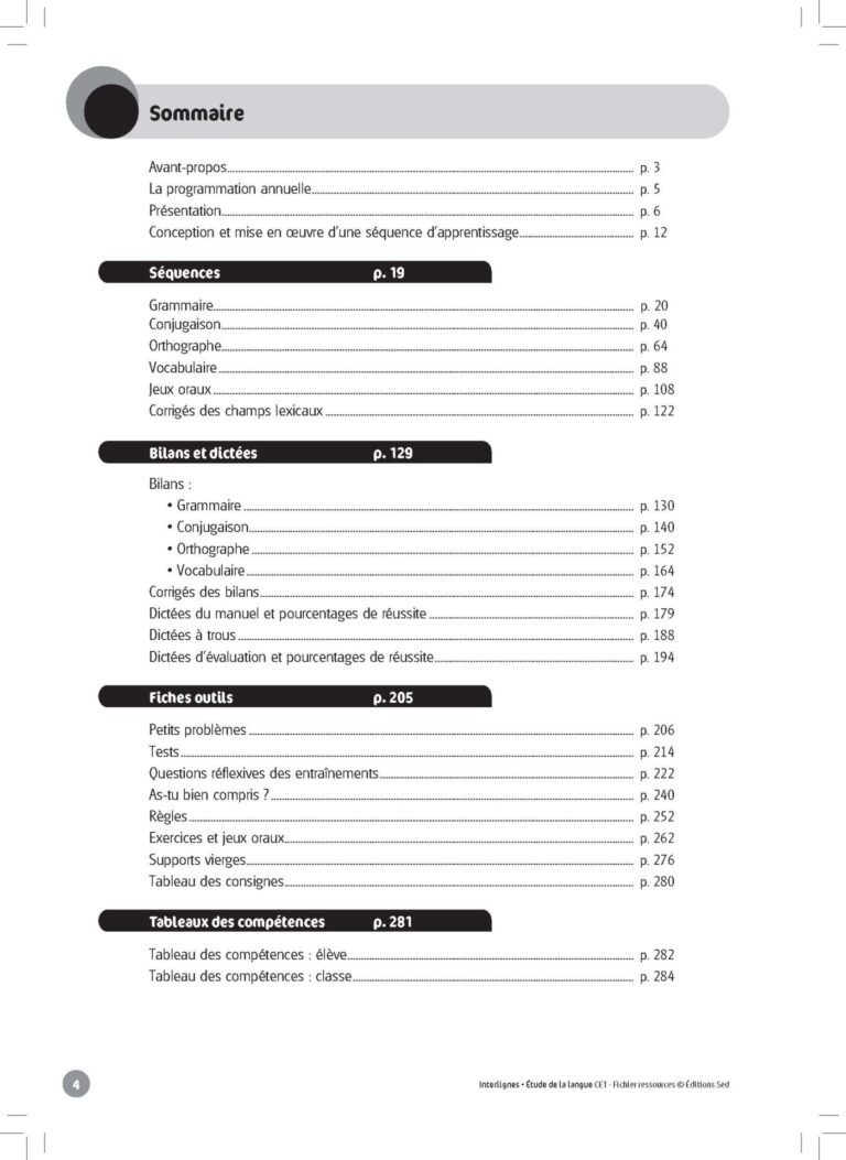 Aperçu : INTERLIGNES EDL – Fichier ressources + numérique – CE1 – Anciens prog.