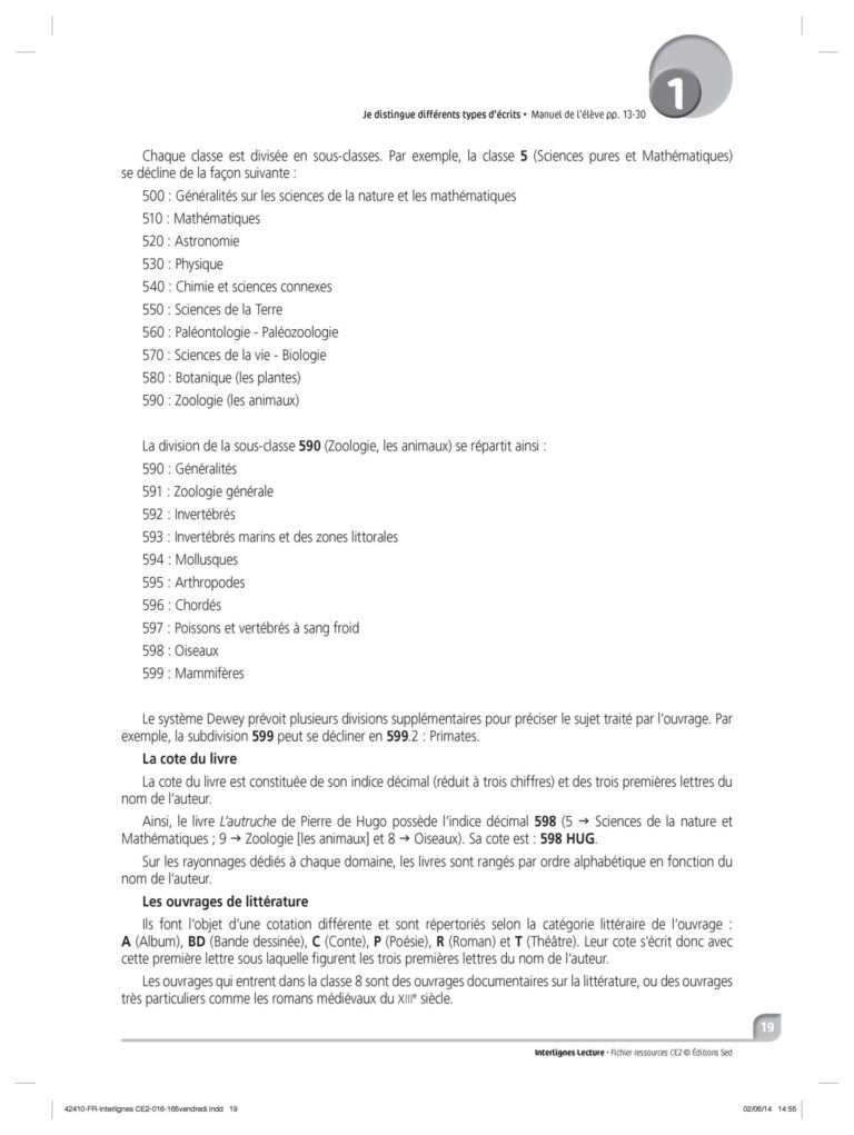 Aperçu : INTERLIGNES LECTURE – Fichier ressources + numérique – CE2