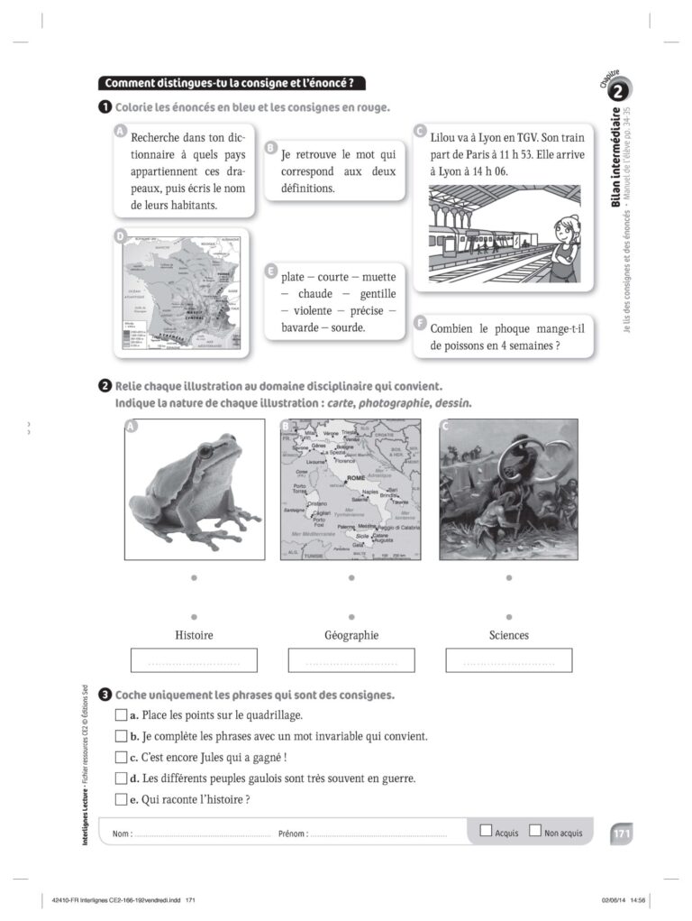 Aperçu : INTERLIGNES LECTURE – Fichier ressources + numérique – CE2