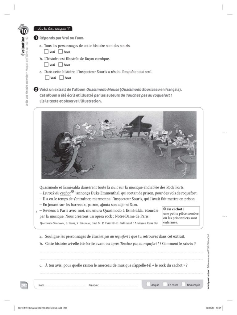 Aperçu : INTERLIGNES LECTURE – Fichier ressources + numérique – CE2