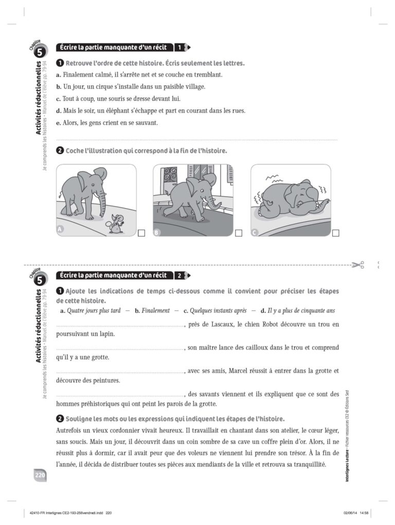 Aperçu : INTERLIGNES LECTURE – Fichier ressources + numérique – CE2