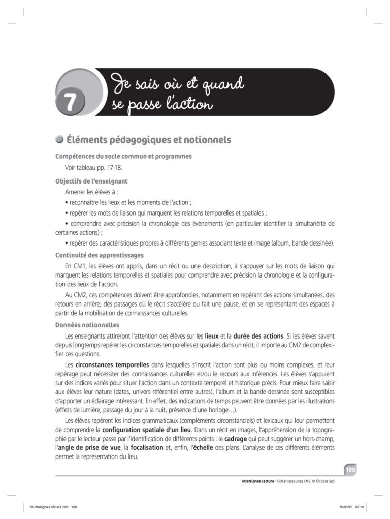 Aperçu : INTERLIGNES LECTURE – Fichier ressources + numérique – CM2