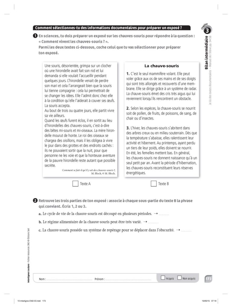 Aperçu : INTERLIGNES LECTURE – Fichier ressources + numérique – CM2