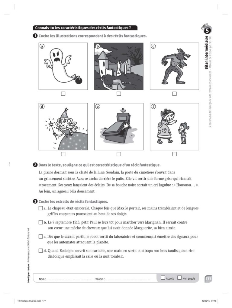 Aperçu : INTERLIGNES LECTURE – Fichier ressources + numérique – CM2
