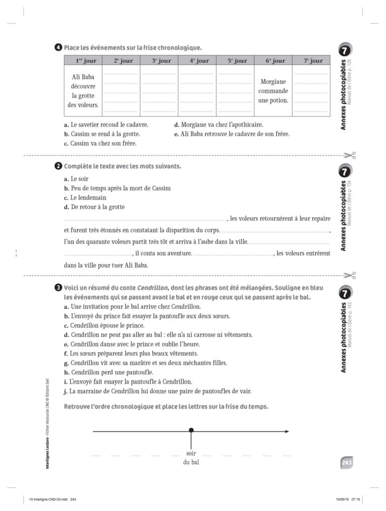 Aperçu : INTERLIGNES LECTURE – Fichier ressources + numérique – CM2